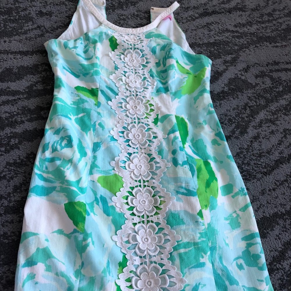 LILY PULITZER size 6 shift dress worn once